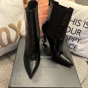 Saint laurent opyum ankle boots 37.5